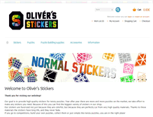 Tablet Screenshot of oliverstickers.com